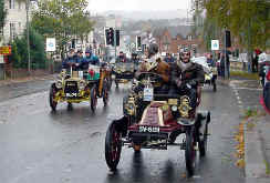  1903 Clement  ; 1903 De Dion Bouton