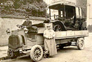 1907 Darracq Landaulette on a cca 1908 De Dion Bouton Lorry