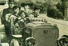  King Albert I of Belgium  with 1907 Pipe 28 HP Tourer