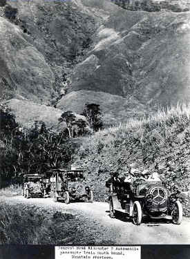 De Dion-Bouton 'train' on Kennon Road