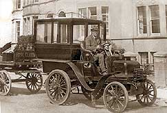 History of Daimler, and a 1897 Daimler Wagonette used by a Hotel in Burnham on Sea